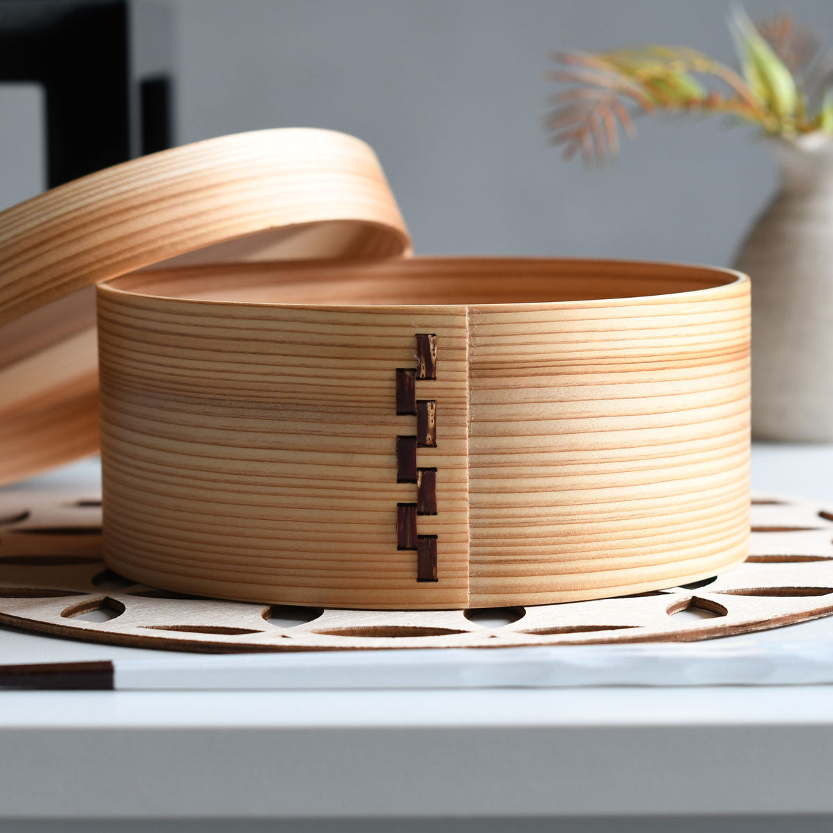 【取り寄せ商品】用美 YOUBI 杉・ワッパ飯器 5寸 33306