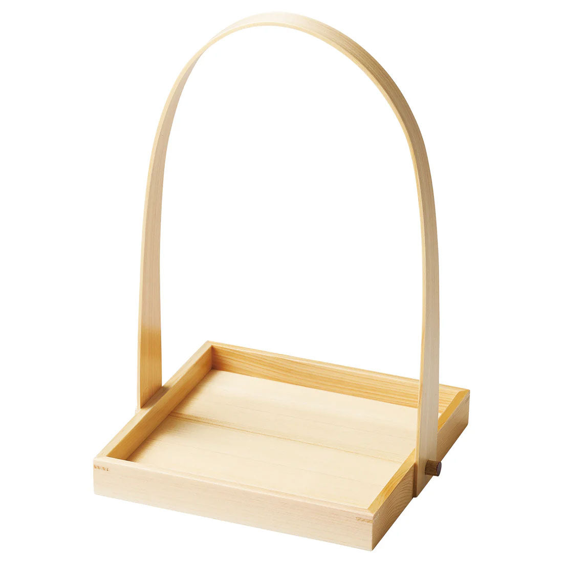 【取り寄せ商品】用美 YOUBI 料理箱 5寸ひのき手提【日本製】 38321