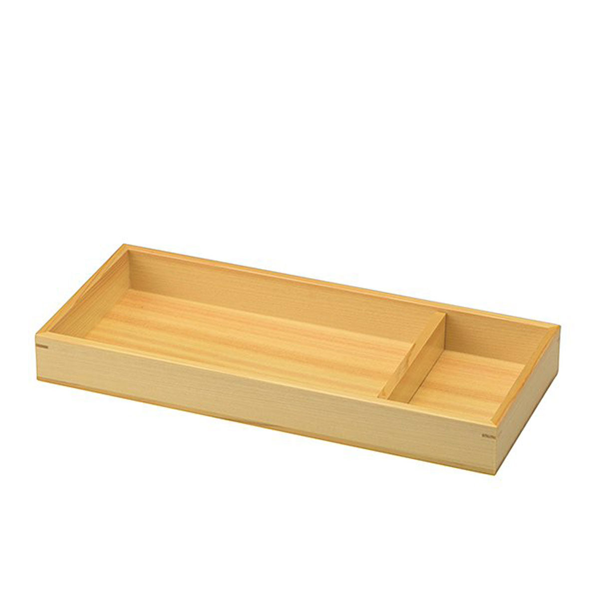 【取り寄せ商品】用美 YOUBI 創・長角料理箱 浅(仕切板付) 38598