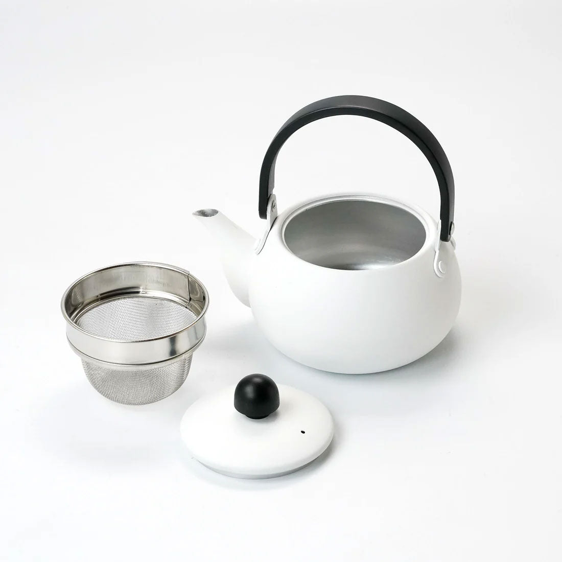 【取り寄せ商品】アルミ製・ミニPOT 白・黒 2色