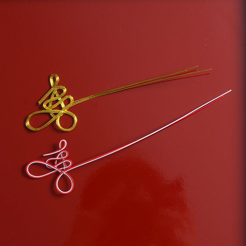 【メール便可 クリックポスト便可】水引き 寿・紅白 5個セット K-12