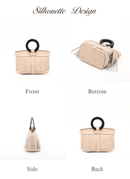 【SALE ２０％OFF】【送料無料】story. ストーリー クリアフリンジトートM 3A-1029-4