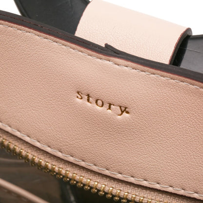 【SALE ２０％OFF】【送料無料】story. ストーリー クリアフリンジトートM 3A-1029-4