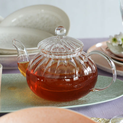 Hot glass ホットグラス D.W.ティーポット 3000【ストレーナー付き 耐熱ガラス】