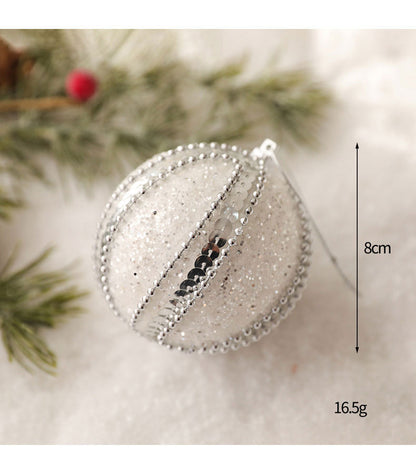 ホワイト&シルバー・オーナメント