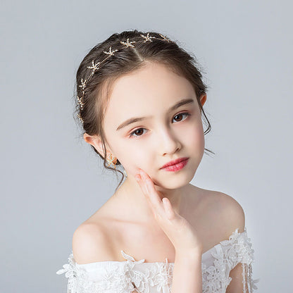 【メール便送料無料】ヘアクアクセサリー＆イヤリングセット　503