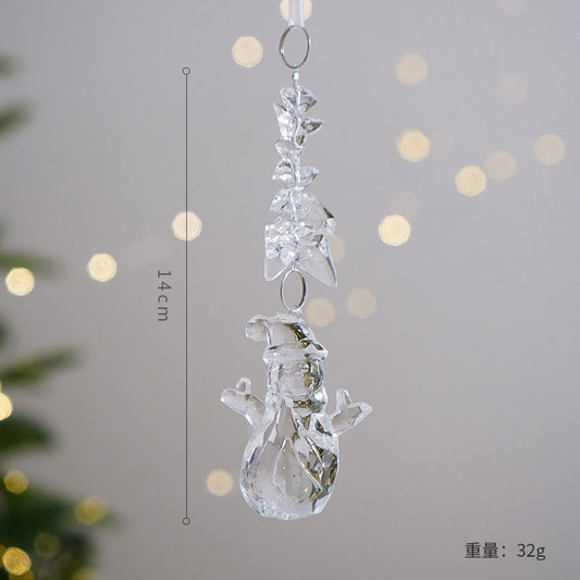 クリアオーナメント・スノーマン