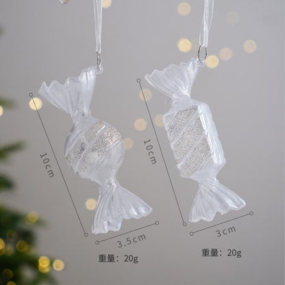 クリアオーナメント・キャンディ2個セット