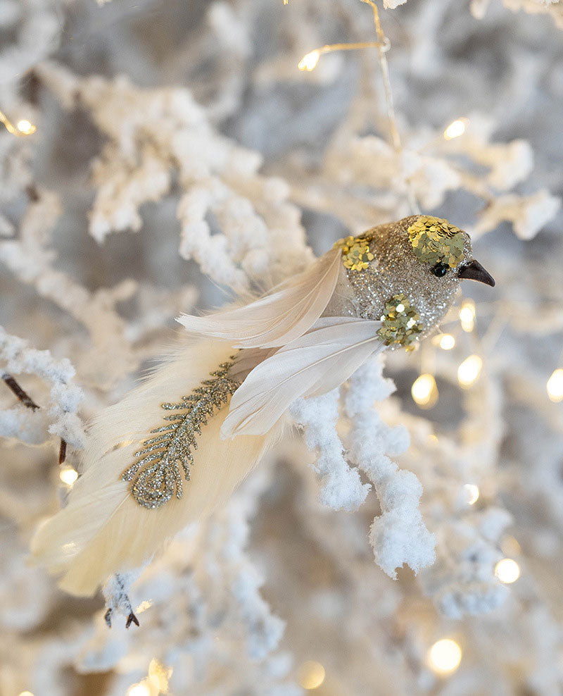 フェザーバードクリップ 2羽SET 2色