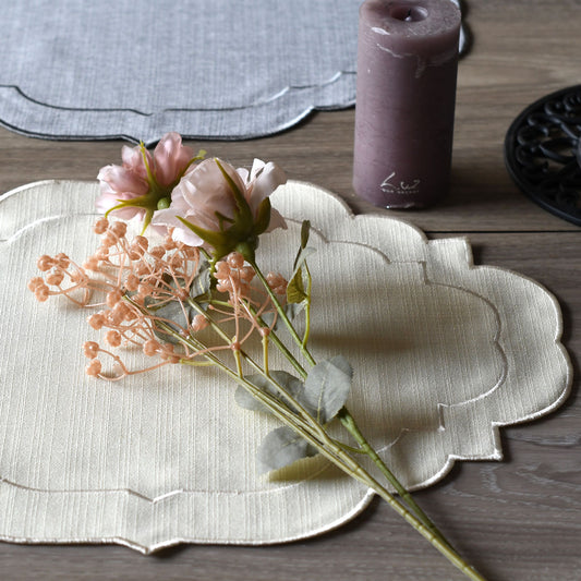 オーバルプレイスマット　2色