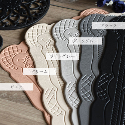 PVCシャビーシック・テーブルマット 5色