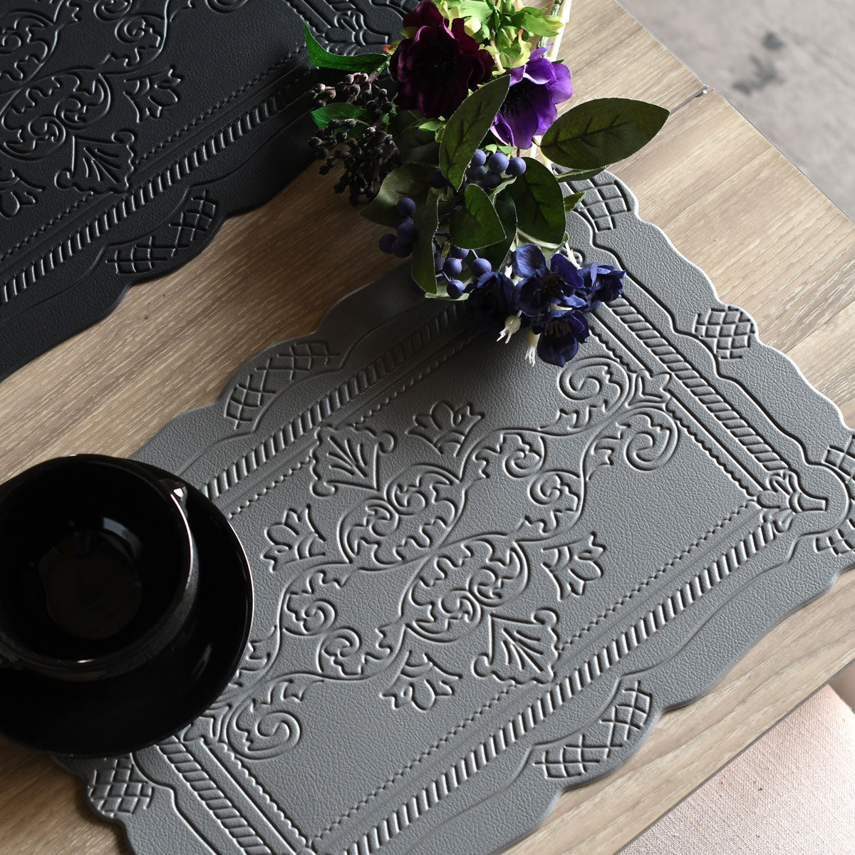 PVCシャビーシック・テーブルマット 5色