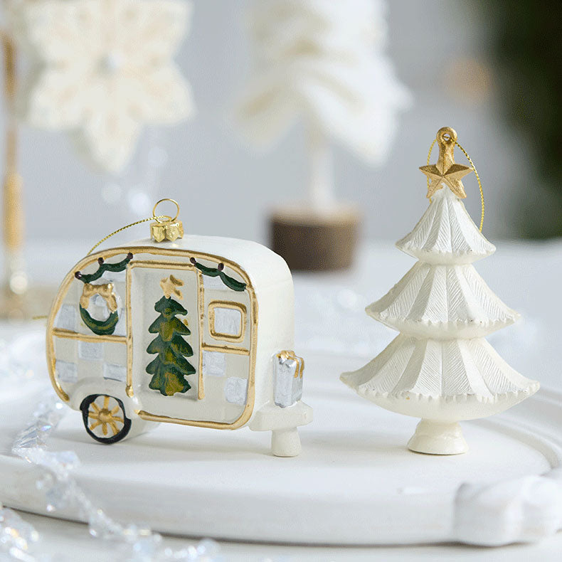 ホワイトオーナメント　6種類