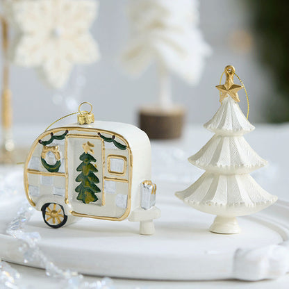 ホワイトオーナメント　6種類