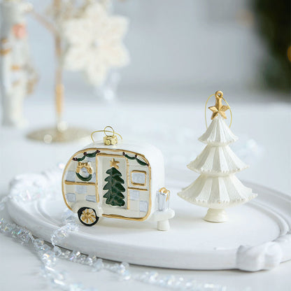 ホワイトオーナメント　6種類