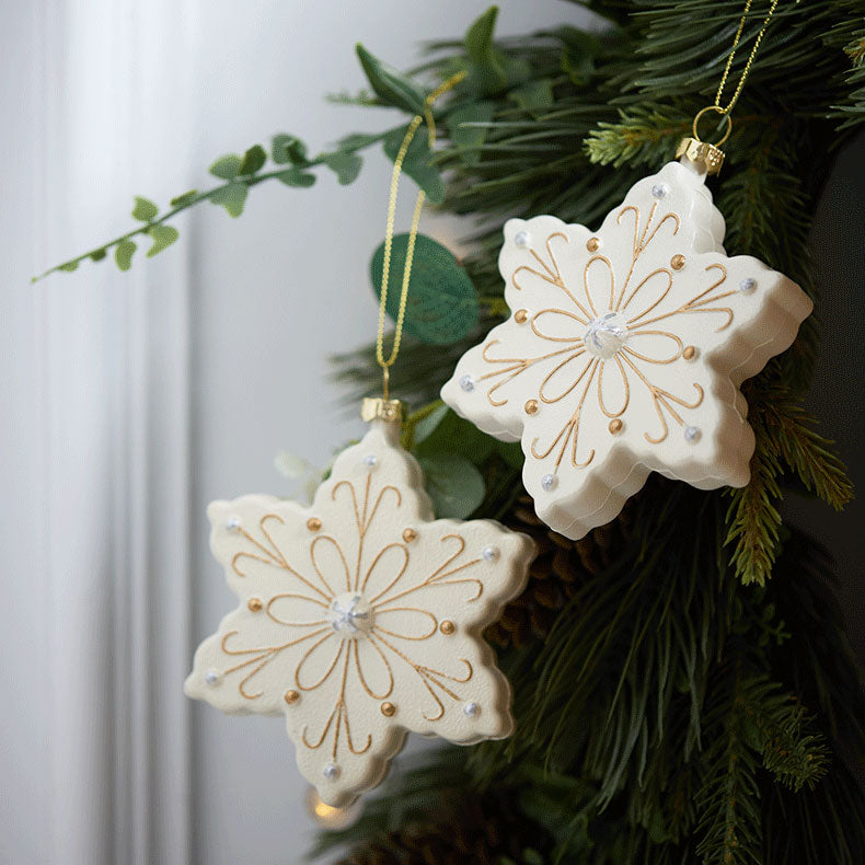 ホワイトオーナメント　6種類