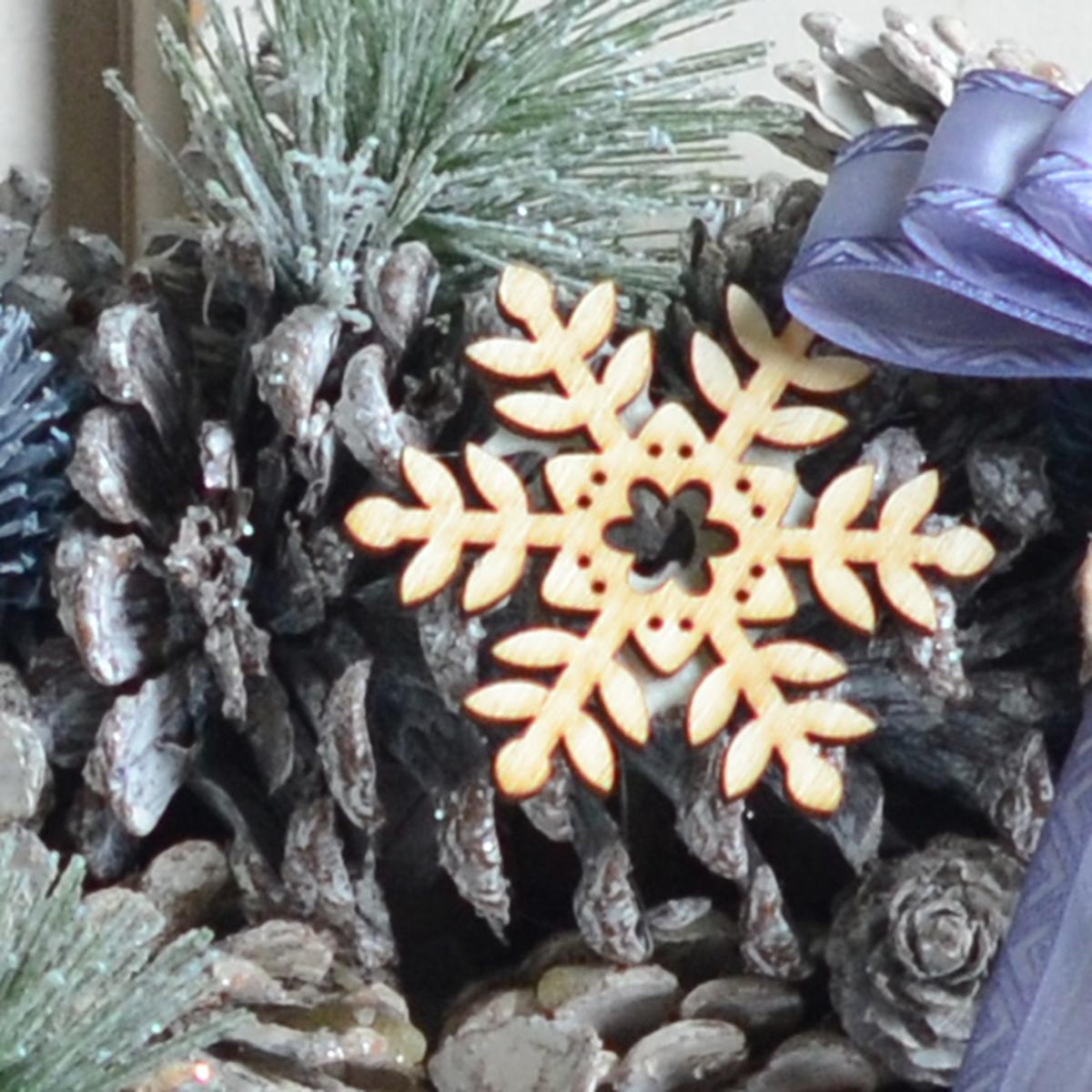 リボンリース パステルカラーボール 32cm r33m