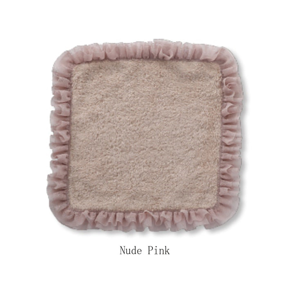 【クリックポスト便可】【メール便可】HUG O WaR（ハグ オー ワー）チュールフリルハンドタオル 5色