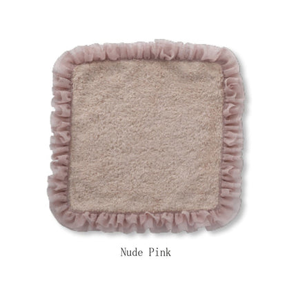 【クリックポスト便可】【メール便可】HUG O WaR（ハグ オー ワー）チュールフリルハンドタオル 5色