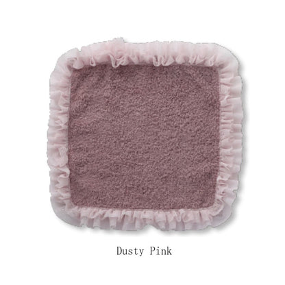 【クリックポスト便可】【メール便可】HUG O WaR（ハグ オー ワー）チュールフリルハンドタオル 5色