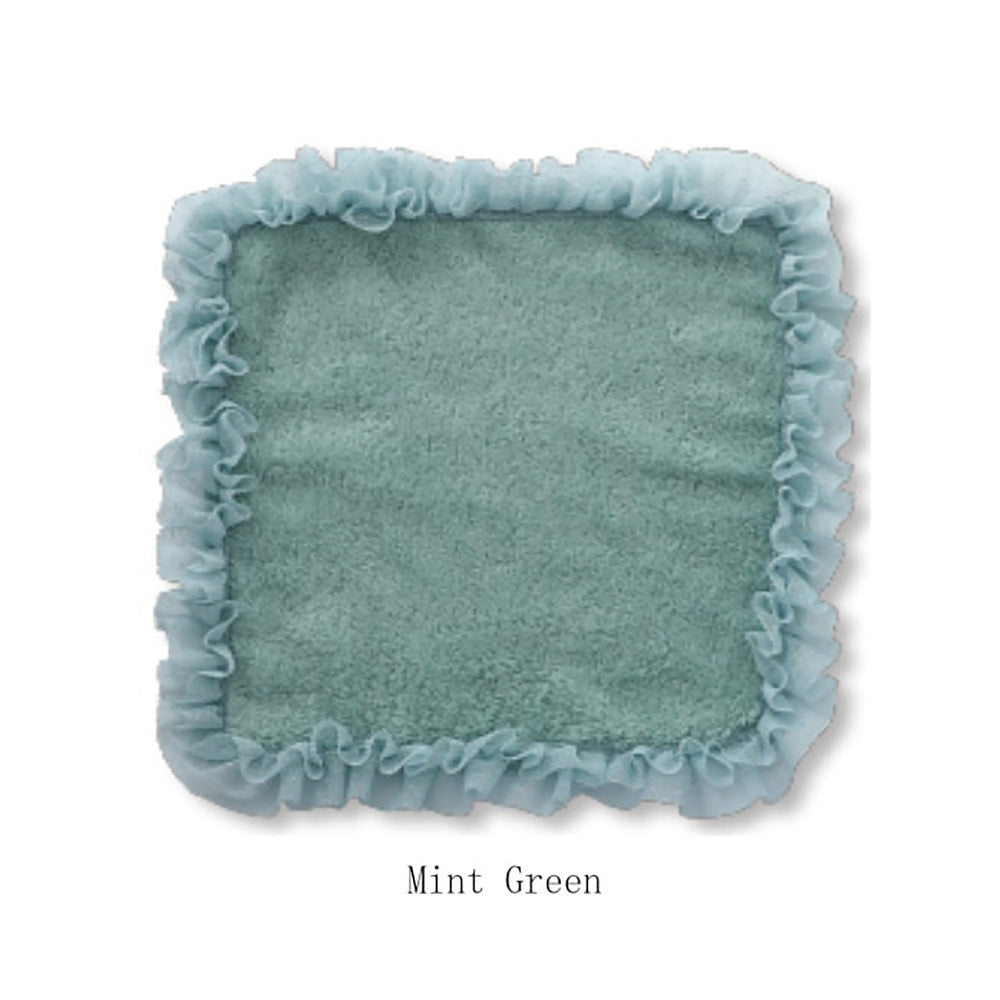 【クリックポスト便可】【メール便可】HUG O WaR（ハグ オー ワー）チュールフリルハンドタオル 5色