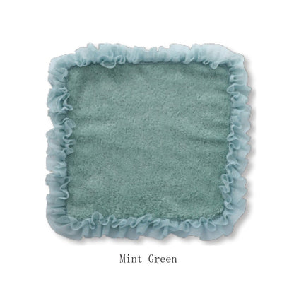 【クリックポスト便可】【メール便可】HUG O WaR（ハグ オー ワー）チュールフリルハンドタオル 5色