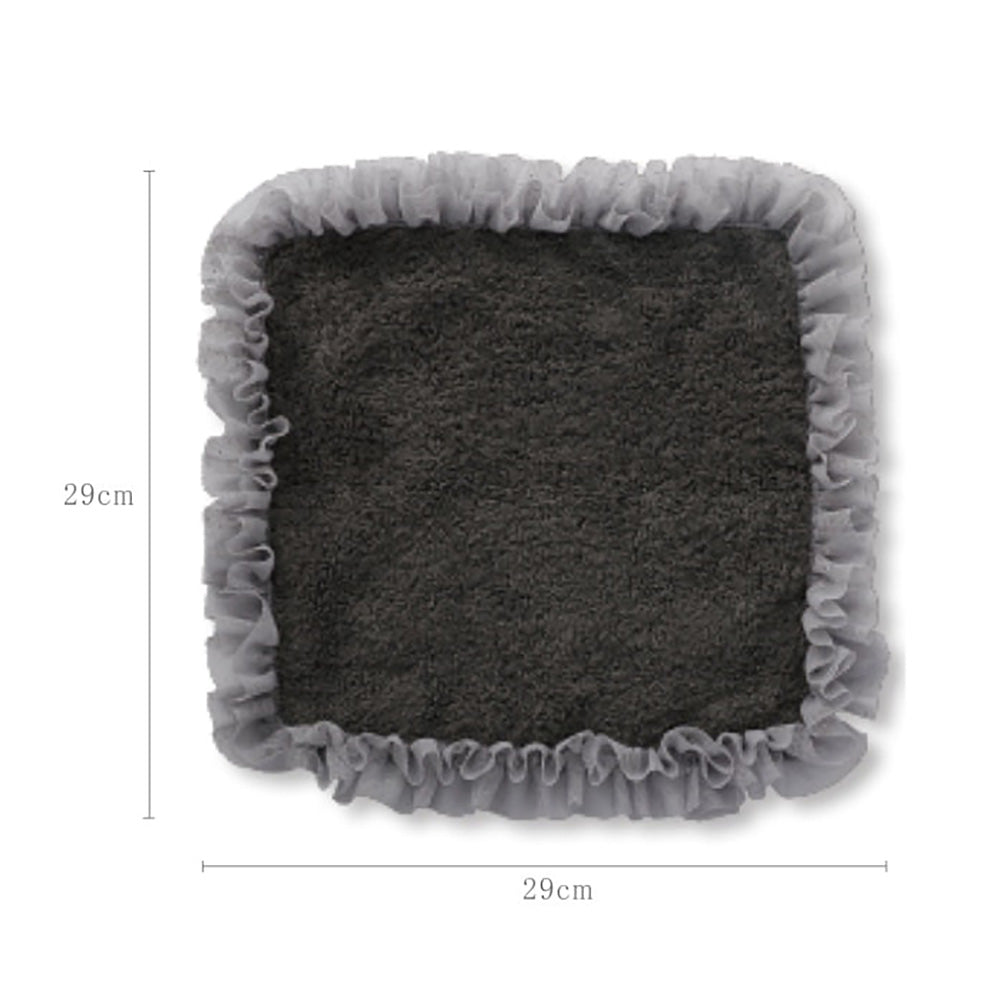 【クリックポスト便可】【メール便可】HUG O WaR（ハグ オー ワー）チュールフリルハンドタオル 5色