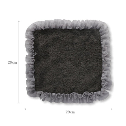 【クリックポスト便可】【メール便可】HUG O WaR（ハグ オー ワー）チュールフリルハンドタオル 5色