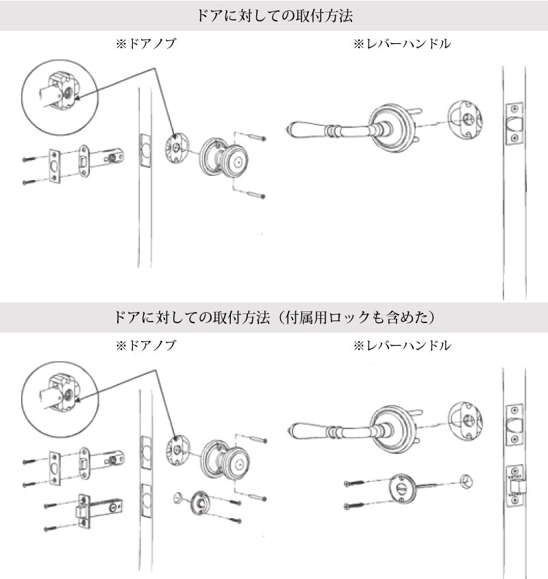 【送料無料】クリスタル・ドアノブ　バイオレット×CP