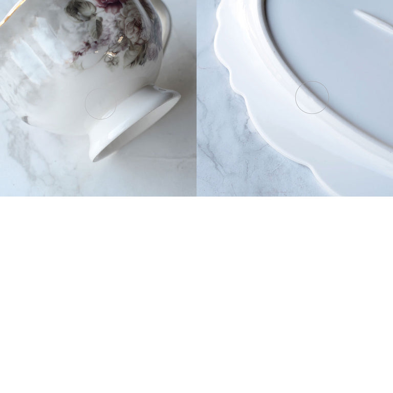 Rose Bouquet ローズブーケ オーバルプレート HM1385