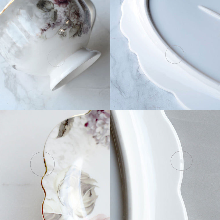 Rose Bouquet ローズブーケ オーバルプレート HM1385