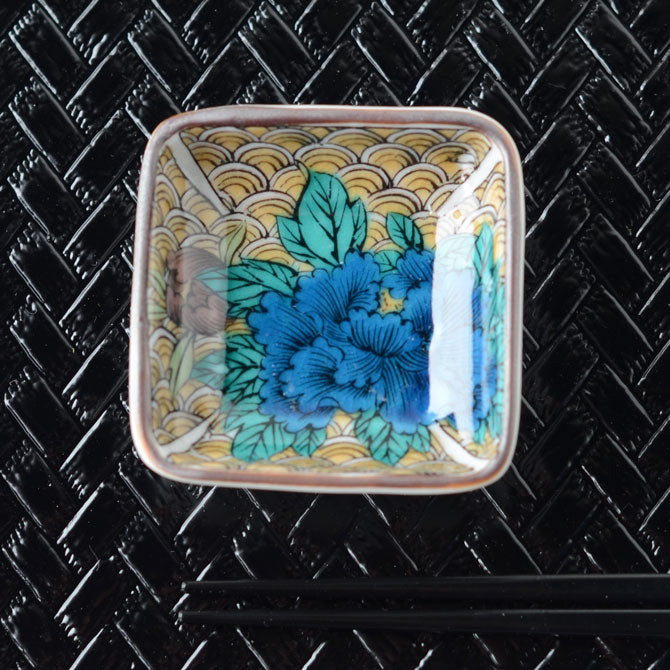 プチ小皿 歴代画 吉田屋【日本製 九谷焼】