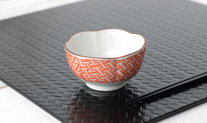 小付 歴代画 赤絵【日本製 九谷焼】