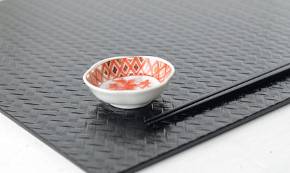 プチ小付 歴代画 赤絵【日本製 九谷焼】