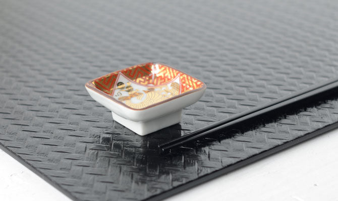 プチ小皿 歴代画 永楽【日本製 九谷焼】