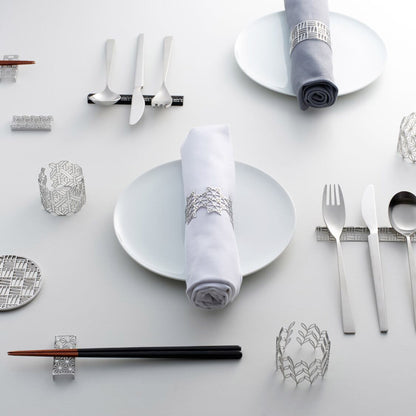 【クリックポスト便可】【メール便可】ユニメット 箸置き（ステンレス）