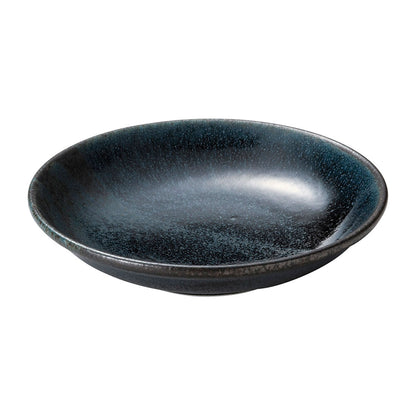 【取り寄せ商品】和 WA-ware 7.5めん皿 藍潤(うるみ)【日本製】 08200093