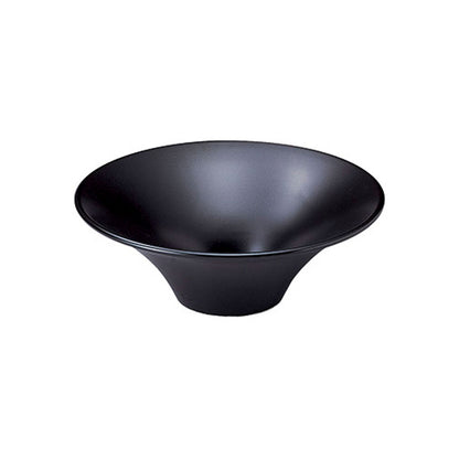 【取り寄せ商品】14cm富士形ボール 黒マット【日本製】　50102757