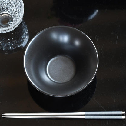 【取り寄せ商品】14cm富士形ボール 黒マット【日本製】　50102757