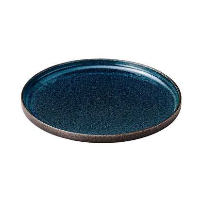 【取り寄せ商品】CARITA カリタ 7.5丸浅口切立皿 藍潤(うるみ)【日本製】 08200845
