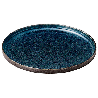 【取り寄せ商品】CARITA カリタ 8.5丸浅口切立皿 藍潤(うるみ)【日本製】 08200847