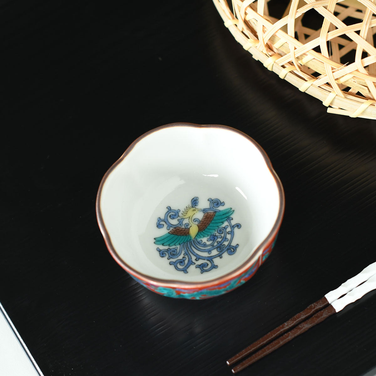 小付 歴代画 木米【日本製 九谷焼】