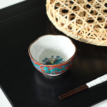 小付 歴代画 木米【日本製 九谷焼】