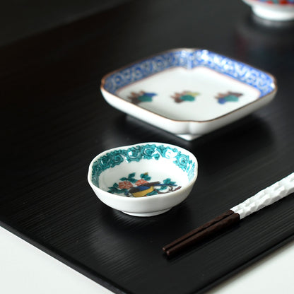 プチ小付 歴代画 古九谷【日本製 九谷焼】