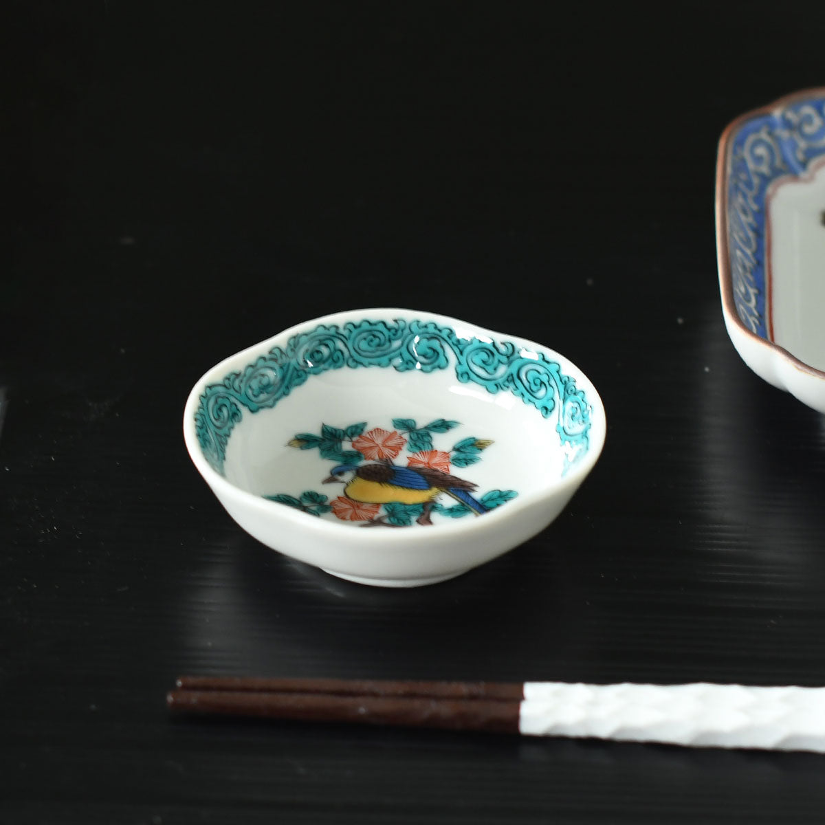 プチ小付 歴代画 古九谷【日本製 九谷焼】