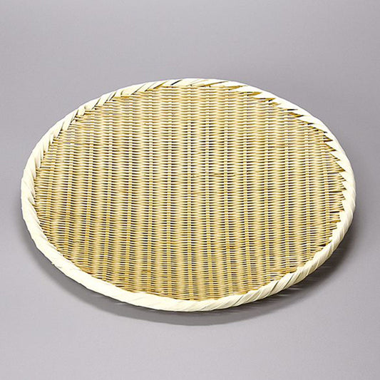 【取り寄せ商品】そばざる 盆ざる特上 丸型 9寸 11228