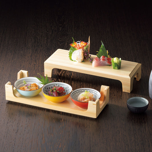 【取り寄せ商品】用美 YOUBI 料理皿・盛器 桧 両使い盛箱【日本製】 38067