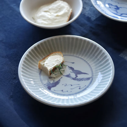 江戸っ子恐竜 鎬竜 銘々皿・中鉢【日本製 美濃焼】