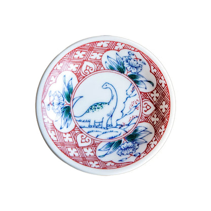 江戸っ子恐竜 まめ皿 8柄【日本製 食洗機対応】