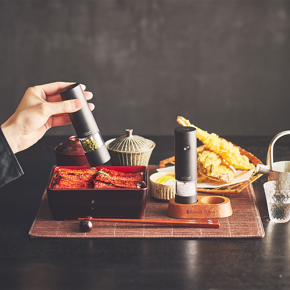 Russell Hobbs 充電式ミル ソルト＆ペッパー ミニ  2本セット